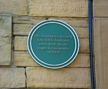 The plaque at Law Hill
