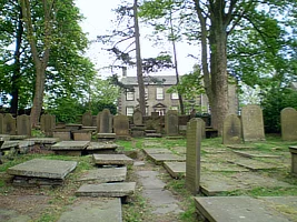 The Parsonage and the graveyard