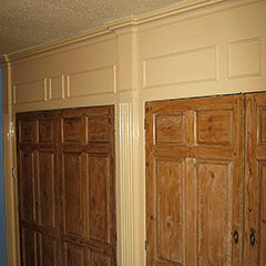 Ponden Hall library panels