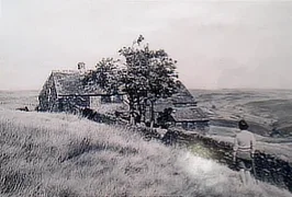 Postcard of Top Withens