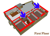 First Floor plan